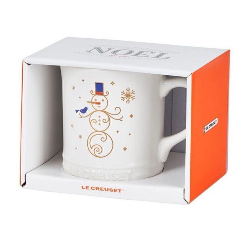 Le Creuset Noël Collection
Snowman Christmas Tree Mug NIB